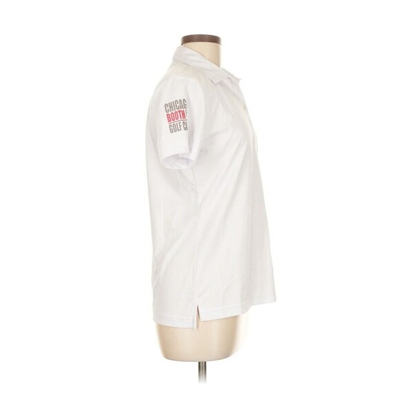 Travis‎ Mathew Chicago Booth Golf Club Polo Shirt White Medium NWT - Picture 3 of 9
